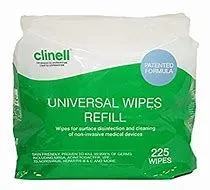 Clinell Universal Surface Disinfection/Cleaning Wipe - Bucket  Refill 225