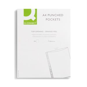 Punched Pockets - A4 - 50 Micron - Pack of 100