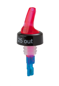 3030 25NGS Quick Shot 3 Ball Pourer Red PK12