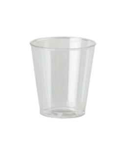 Disposable Shot Glass - 30ml CA Lined@2CL - box 1000