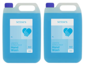Senses Anti Bacterial Liquid Soap - Jasmine -  2 x 5L