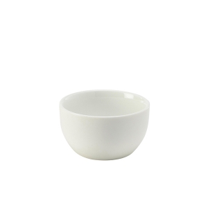Genware Porcelain Sugar Bowl - 18cl/6.5oz - Case of 6