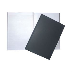 Hard-Wearing Casebound Feint-Ruled A4 Notebook