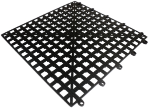 3915B Bar Shelf Tile - BLACK 13 x 13 inch
