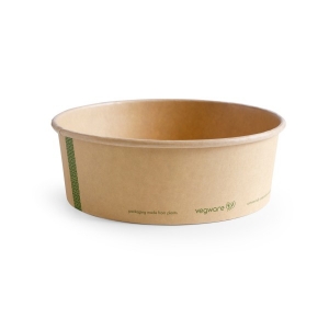 32oz PLA-lined kraft paper food bowl - case 300